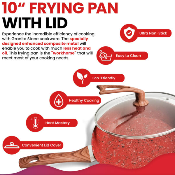 Stone Coating Frying Pan - Image 4
