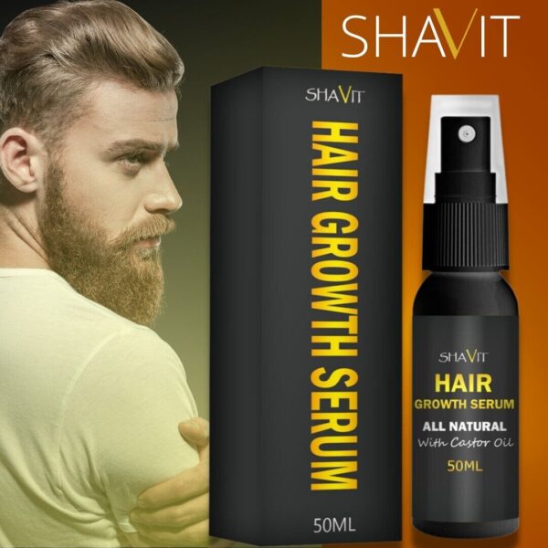 Mens Beard Growth Oil Serum - Image 3