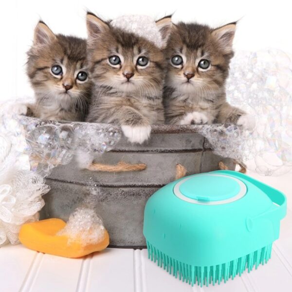 Pets Silicone Massage Brush - Image 3