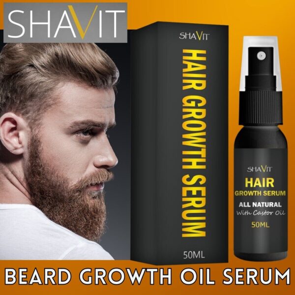Mens Beard Growth Oil Serum - Image 4