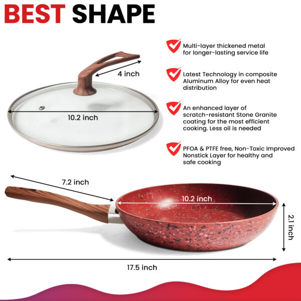 Stone Coating Frying Pan - Image 3