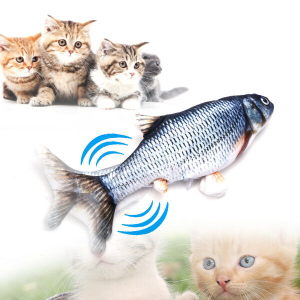 Pet's Toys Electronic Fish - Image 2